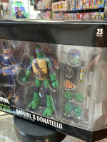 Batgirl & Donatello (TMNT Ninja Turtles, DC Collectibles) **SEALED**