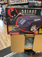 Batmobile with Pull out Wheels (Vintage Animated Batman, Kenner) NEW