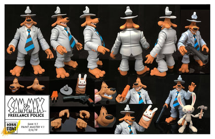 Sam & Max Series  Action Figure - Wave 1 - Sam - Bitz & Buttons