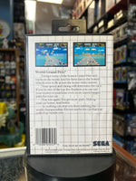 World Grand Prix 0833 (SEGA Master System SMS, Video Games) **COMPLETE**
