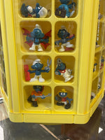 Smurf Collectors Center Display with 75+ Figures  (Vintage PEYO, Schleich) - Bitz & Buttons