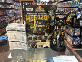 Black Edition Megazord with Box (MMPR Legacy, Hasbro) **COMPLETE**