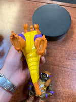 Cave Don with Trippy Tyrannosaurus (Vintage TMNT Ninja Turtles, Playmates) **LOOSE** - Bitz & Buttons