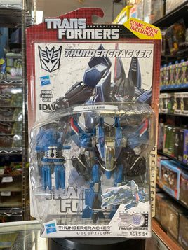 Thundercracker IDW Deluxe Class (Transformers Generations Thrilling 30, Hasbro) - Bitz & Buttons