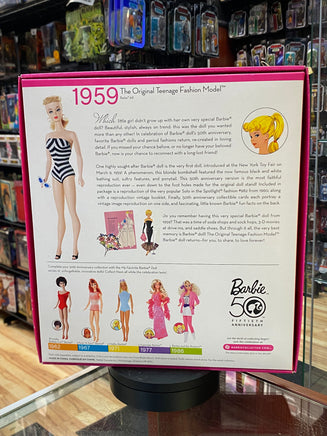 Barbie 50th Anniversary 1959 #N4974 (Barbie, Mattel) **Sealed** - Bitz & Buttons