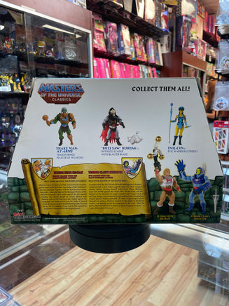 Flying Fists He-Man vs Terror Claws Skeletor (MOTU Classics, Mattel) **SEALED - Bitz & Buttons