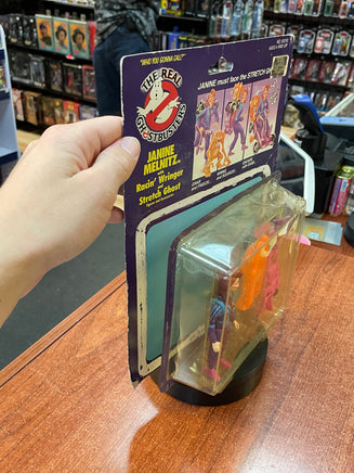 Janine Melnitz With Racin’ Ringer & Stretch Ghost (Vintage Ghostbusters, Kenner) OPEN BOX - Bitz & Buttons