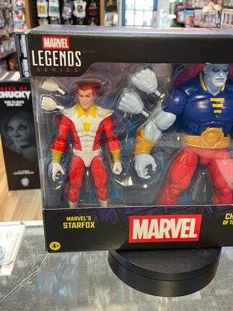 Starfox & Champion of the Universe (Marvel Legends, Hasbro) OPEN/COMPLETE - Bitz & Buttons