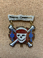 Pirates of The Caribbean At Worlds End Skull (Walt Disney World, Pin Traders)