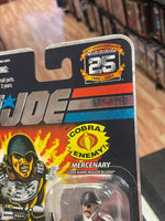 Mercenary Major Bludd MOC (GI Joe 25th Anniversary, Hasbro) Sealed