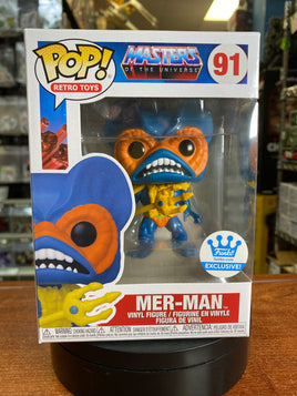 Blue Mer-Man #91 (Funko Pop, MOTU) EXCLUSIVE - Bitz & Buttons