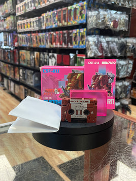 CST-01J Rhinohorn Justice Cassette (Transformers KO, KFCTOYS) COMPLETE - Bitz & Buttons