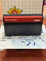 Black Belt with Box & Manual (Vintage Sega Master System, Video Game)