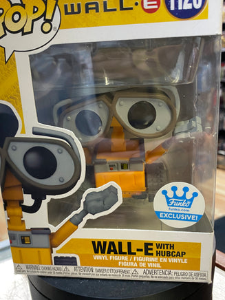 Wall-E With Hubcap #1120 (Funko Pop, Disney Pixar) - Bitz & Buttons