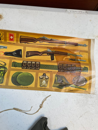 Action Marine with Foot Locker (Vintage 12” GI Joe, Hasbro) **Original** - Bitz & Buttons