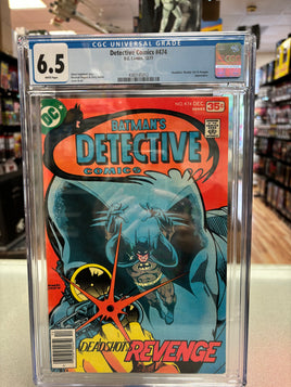 Batman’s Detective Comics #474 (CGC Graded 6.5 White, DC Comics) **Deadshot/Penguin**