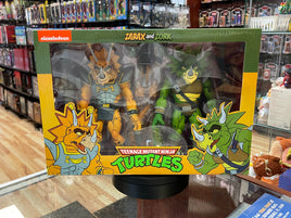 Zarax & Zork (TMNT Ninja Turtles, NECA) **SEALED**