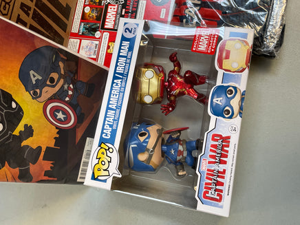 Captain America Civil War Box (Funko Pop! Collector Corps, Marvel) - Bitz & Buttons