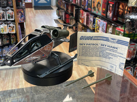 Sky Patrol Sky Haw with Blue Prints (Vintage GI Joe, Hasbro) **COMPLETE** - Bitz & Buttons