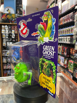 Slimer Green Ghost with Proton Pack (Vintage Real Ghostbuster, Kenner) **SEALED** - Bitz & Buttons