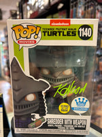 Super Shredder Signed BY Kevin Nash (Funko Pop,TMNT Ninja Turtles) PSA Authenticated*