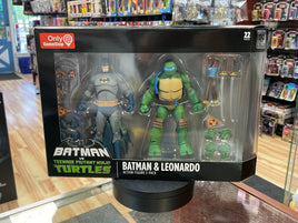 Batman & Leonardo (TMNT Ninja Turtles, DC Collectibles) **SEALED**