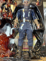 Human Torch MMS789 (Deadpool & Wolverine, Marvel, Hot Toys) **COMPLETE**
