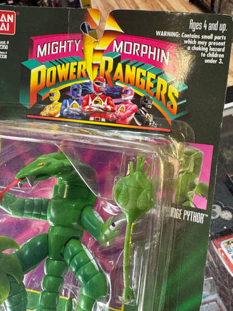 Darting Tongue Python Evil Space Alien (Vintage MMPR Power Rangers, Bandai) SEALED - Bitz & Buttons