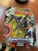 Clone Pilot ARC-170 StarFighter (Star Wars Transformers, Hasbro ) SEALED - Bitz & Buttons