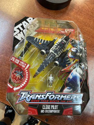 Clone Pilot ARC-170 StarFighter (Star Wars Transformers, Hasbro ) SEALED - Bitz & Buttons