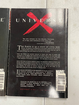 Universe X Volume #1-2 (Marvel TPB, Paperback) SET - Bitz & Buttons