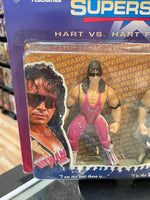 Bret Hart & Owen Hart Family Feud (WWF Bone Crunchers, Jakks Pacific) SEALED