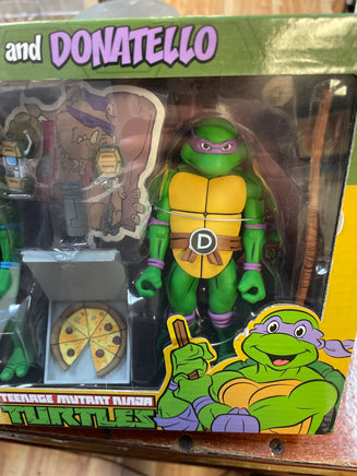Leonardo & Donatello 2 Pack (TMNT Teenage Ninja Turtles, Neca) SEALED - Bitz & Buttons