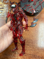Carnage EX CLEAR VER. Limited Edition (Revoltech Amazing Yamaguchi, Marvel Spider-Man) COMPLETE - Bitz & Buttons