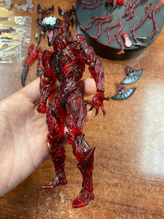 Carnage EX CLEAR VER. Limited Edition (Revoltech Amazing Yamaguchi, Marvel Spider-Man) COMPLETE - Bitz & Buttons