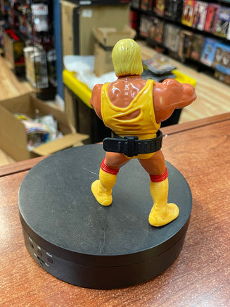 Bear Hug Hulk Hogan with Repro Belt (Vintage WWF WWE, Hasbro) - Bitz & Buttons