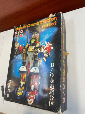 Super Combination Robot B/O 17 in 1 (Vintage Voltron KO, Hsiang Shan Toys) - Bitz & Buttons
