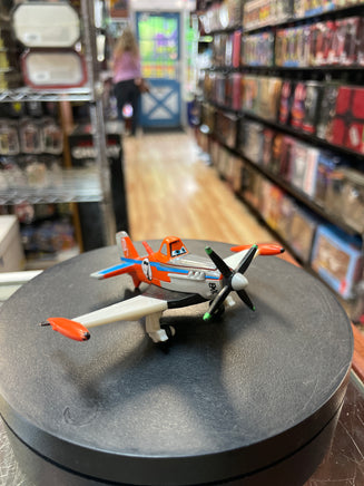 Supercharger Dusty Chrophopper (Pixar Planes, Mattel Diecast) **LOOSE** - Bitz & Buttons