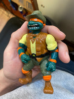 Safari Michelangelo (Vintage TMNT Ninja Turtles, Playmates) - Bitz & Buttons