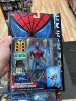 Web Swinging Spider-Man With Lamp Post Series 2 (Vintage Spider-Man, Toy Biz) SEALED