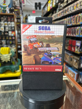 Buggy Run with Case 0850 (SEGA Master System SMS, Video Games)