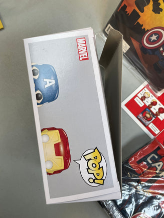 Captain America Civil War Box (Funko Pop! Collector Corps, Marvel) - Bitz & Buttons