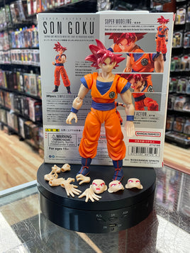 Super Saiyan God Son Goku (Dragon Ball, Tamashi SH Figuarts) COMPLETE - Bitz & Buttons