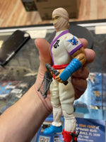 White Dragon Ninja with Accessories (Vintage Rambo, Coleco)