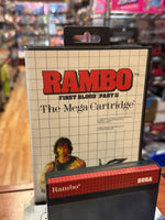 Rambo with Box & Manual (Vintage Sega Master System, Video Game) - Bitz & Buttons