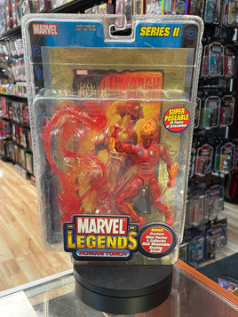 Human Torch Series III (Vintage Marvel Legends, Toybiz) SEALED - Bitz & Buttons