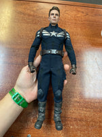 Captain America Stealth Suit 2.0 MMS783 (Captain America The Winter Soldier, Marvel, Hot Toys) **COMPLETE**