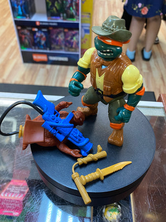 Safari Michelangelo (Vintage TMNT Ninja Turtles, Playmates) - Bitz & Buttons