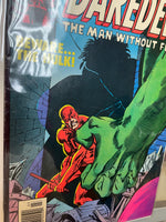 Daredevil #163 -Frank Miller/Hulk Battle-  (Marvel, Comics) Good