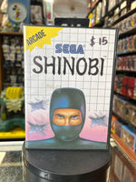 Shinobi 0842 (SEGA Master System SMS, Video Games) **COMPLETE**
